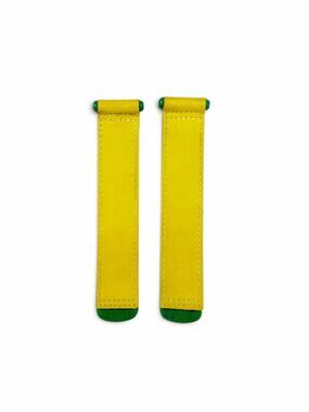 PLAE Neon Yellow Shoe Tabs Replacement Straps Medium Size 8-12.5